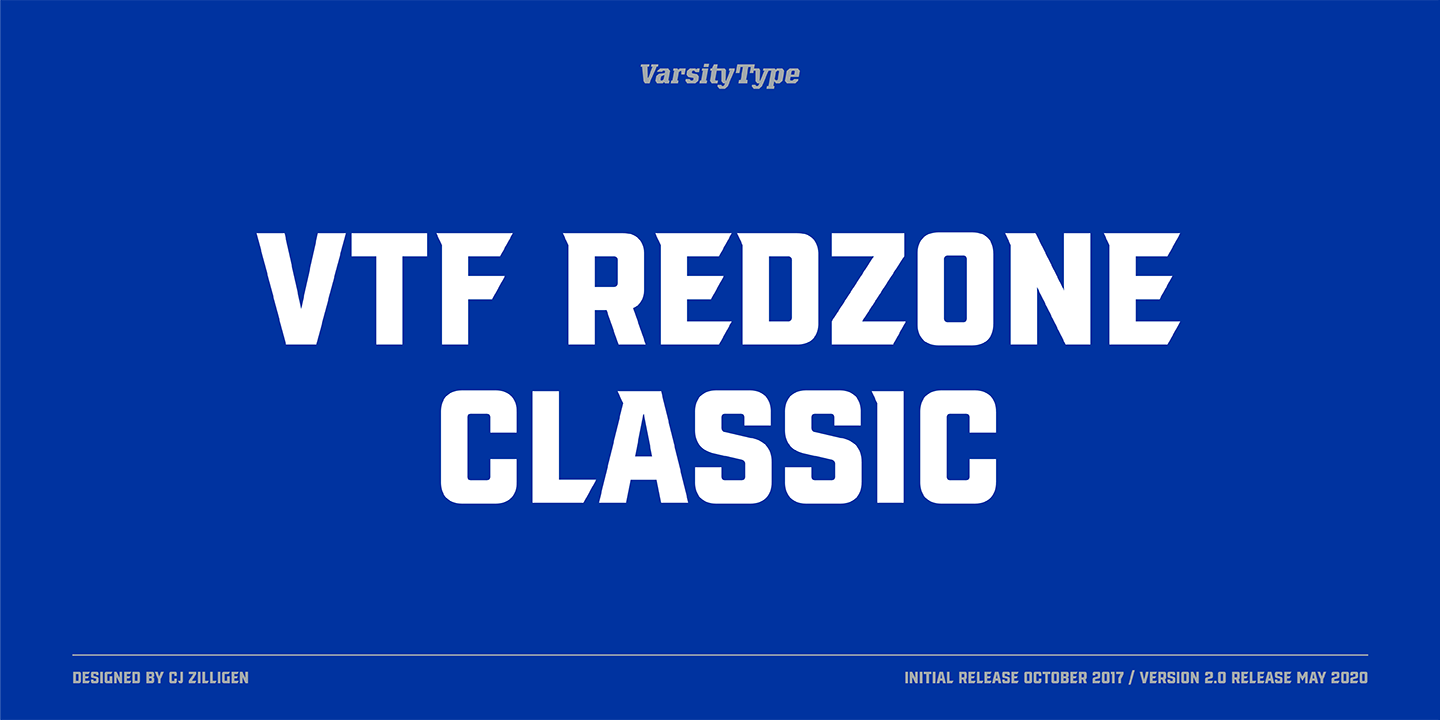 Ejemplo de fuente VTF Redzone Classic